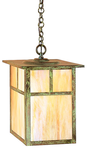 Mission One Light Pendant in Antique Copper (37|MH15TWOAC)