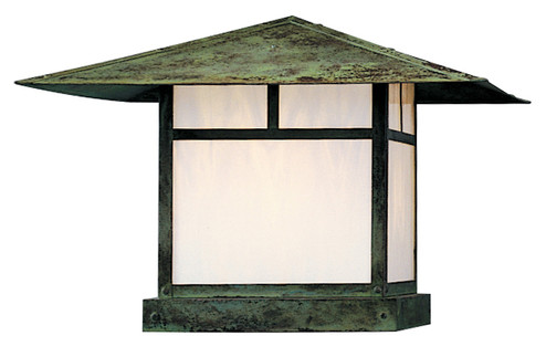 Monterey One Light Column Mount in Mission Brown (37|MC24CLGWMB)