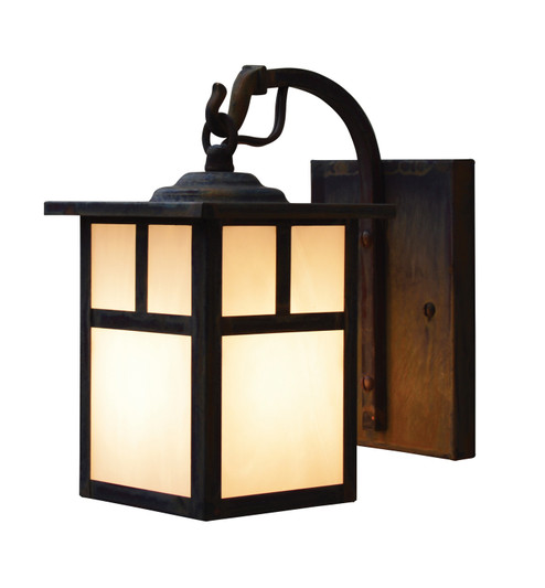 Mission One Light Wall Mount in Antique Brass (37|MB5ECRAB)