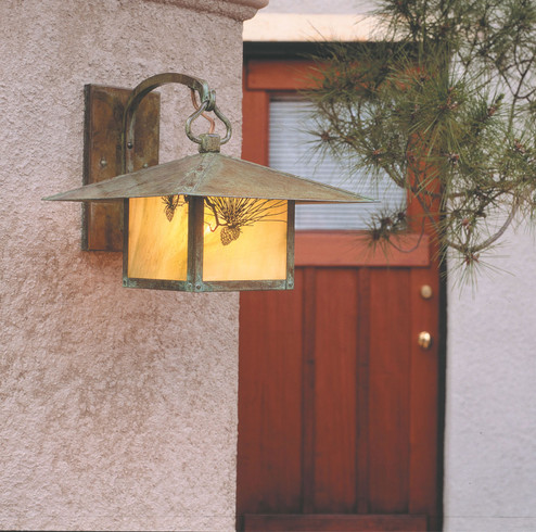 Monterey One Light Wall Mount in Antique Copper (37|MB17HFTNAC)