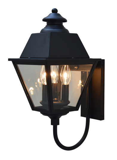 Inverness Three Light Wall Mount in Mission Brown (37|INB8MRRMMB)