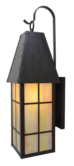 Hampton Two Light Wall Mount in Mission Brown (37|HAB8OFMB)