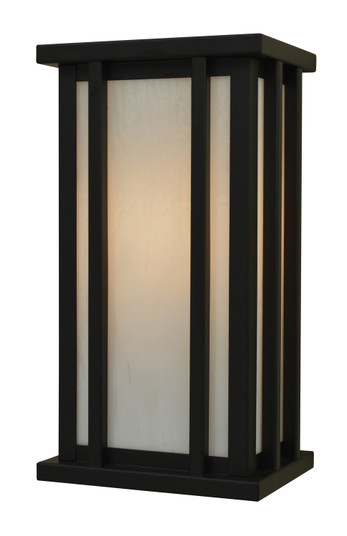 Glencoe One Light Wall Mount in Satin Black (37|GLS6RMBK)