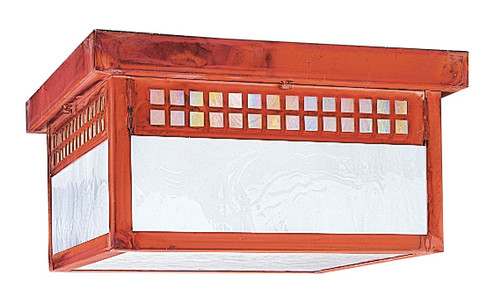 Glasgow Two Light Flush Mount in Mission Brown (37|GCM12RECMB)