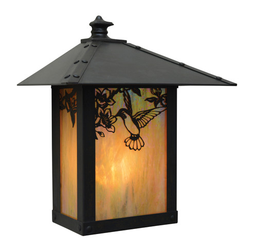 Evergreen One Light Wall Mount in Antique Brass (37|EW9ARMAB)