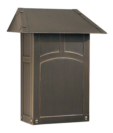 Evergreen Mail Box in Antique Brass (37|EMBAB)