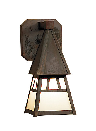 Dartmouth One Light Wall Mount in Pewter (37|DS4OFP)