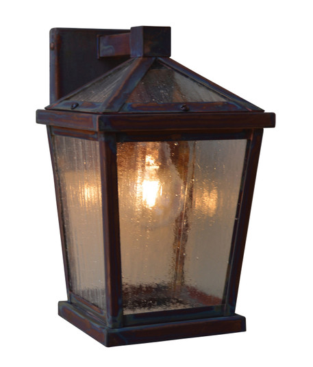 Devonshire One Light Wall Mount in Mission Brown (37|DEB6CLRMB)