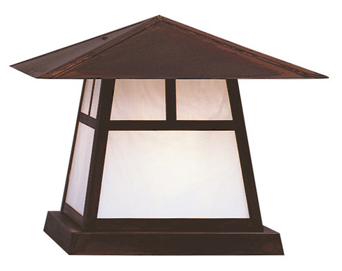 Carmel One Light Column Mount in Satin Black (37|CC15DWOBK)