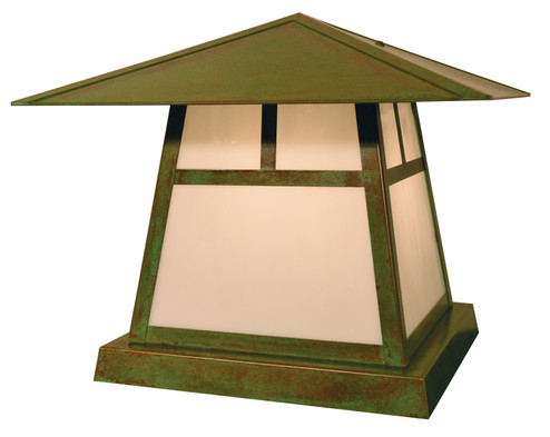 Carmel One Light Column Mount in Mission Brown (37|CC12BRMMB)