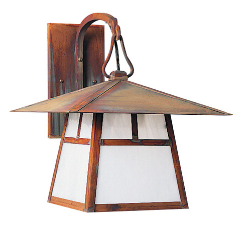 Carmel One Light Wall Mount in Mission Brown (37|CB12HRMMB)