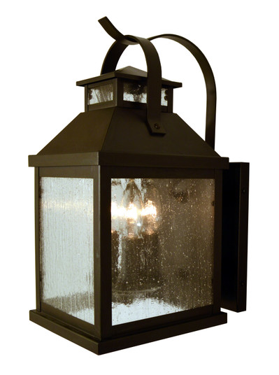 Canterbury Three Light Wall Mount in Antique Copper (37|CAB7MAC)