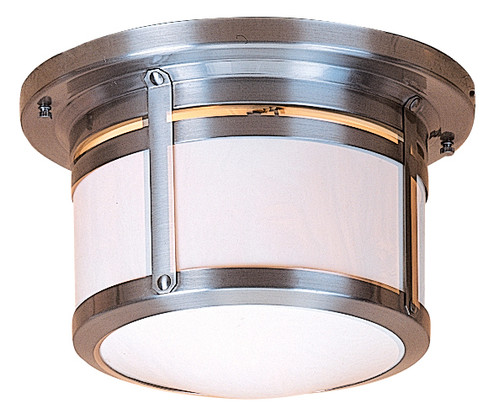 Berkeley Two Light Flush Mount in Pewter (37|BCM10WOP)