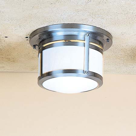 Berkeley Two Light Flush Mount in Raw Copper (37|BCM10CSRC)