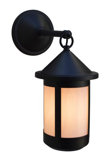 Berkeley One Light Wall Mount in Satin Black (37|BB7WOBK)