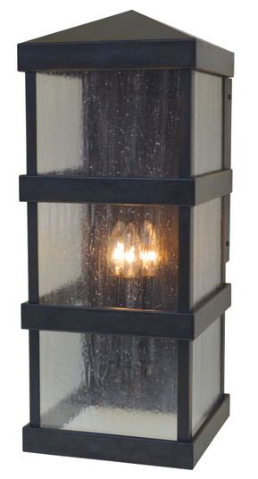 Barcelona Three Light Wall Mount in Mission Brown (37|BAW10CSMB)