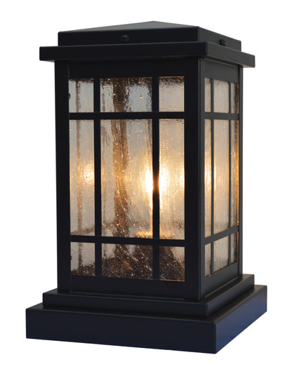 Avenue One Light Column Mount in Antique Brass (37|AVC6FAB)