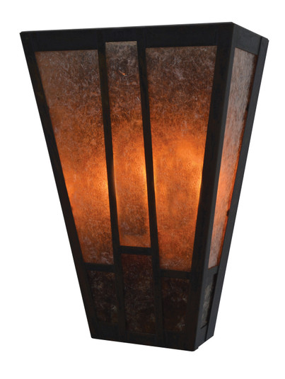 Asheville Two Light Wall Sconce in Mission Brown (37|AS8OFMB)
