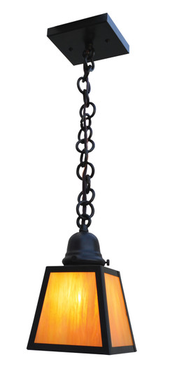 A-Line One Light Pendant in Satin Black (37|AH1TWOBK)