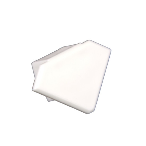 Extrusion End Cap in White (303|PEAA45END)