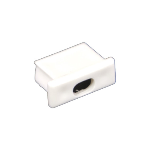 Extrusion End Cap in White (303|PEAA1FEED)