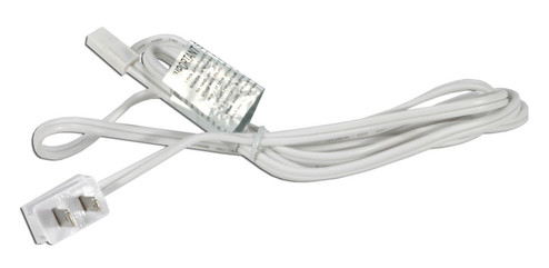 LED Complete 6 Foot Grounded Power Cord in White (303|ALCPC6WH)