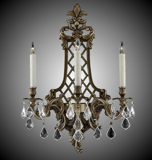 Wall Sconce Three Light Wall Sconce in Empire Bronze (183|WS9458OLN23SPI)