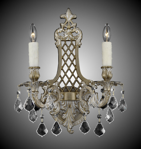 Wall Sconce Two Light Wall Sconce in Antique Silver (183|WS9452ATK10GPI)