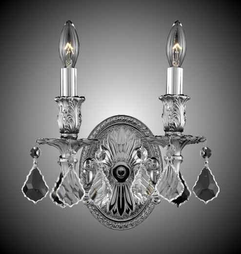 Wall Sconce Two Light Wall Sconce in Silver (183|WS9402ALN08GST)