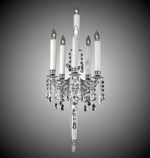 Wall Sconces Six Light Wall Sconce in Antique White Glossy (183|WS2216U04GST)