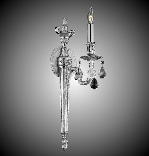 Wall Sconces One Light Wall Sconce in Silver (183|WS2111ATK08GPI)