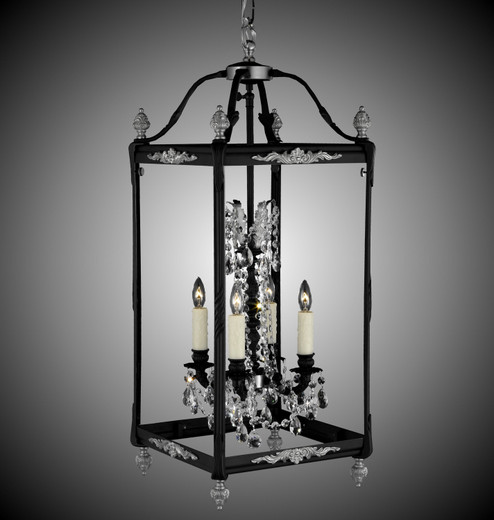 Lantern Four Light Lantern in Antique Black Glossy (183|LT2414OLN02GPI)