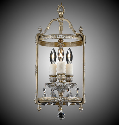 Lantern Three Light Lantern in Polished Brass w/Black Inlay (183|LT2208OTK12GST)