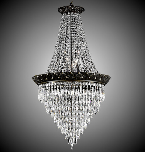 Corinthian 12 Light Chandelier in Old Bronze Satin (183|CH8722U05S)