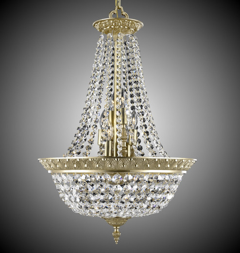 Corinthian 12 Light Chandelier in Polished Brass w/Black Inlay (183|CH8519P12G)