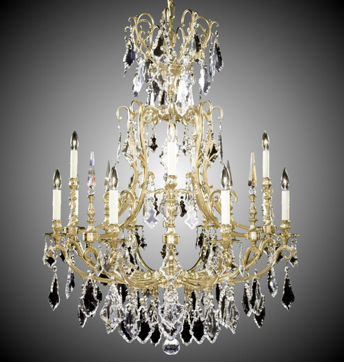 Parisian 12 Light Chandelier in French Gold Glossy (183|CH7027O03GPI)
