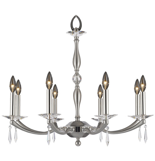 Kensington Eight Light Chandelier in Old Bronze w/Old Brass Accents (183|CH5326SP35S36GST)