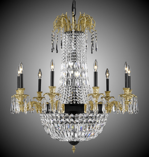 Finisterra 18 Light Chandelier in True Brass (183|CH2143P16GST)