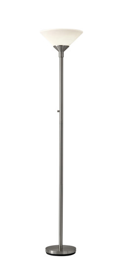 Aries Two Light Torchiere in Brushed Steel (262|750022)