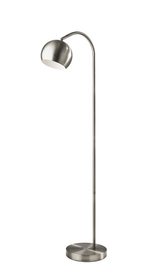 Emerson Floor Lamp in Brushed Steel (262|513822)