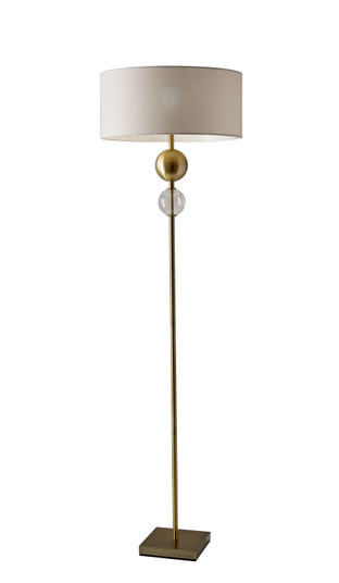 Chloe Floor Lamp in Antique Brass (262|418721)