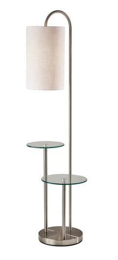 Leonard Floor Lamp in Brushed Steel (262|400822)