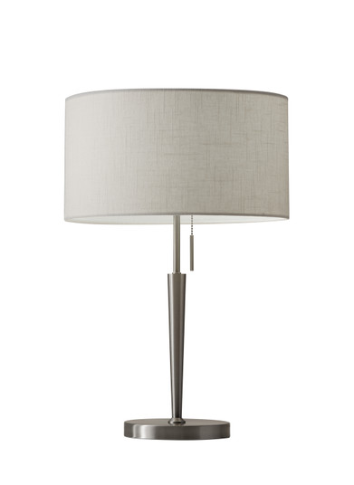 Hayworth Table Lamp in Brushed Steel (262|345622)