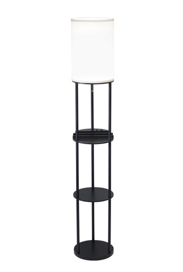 Charging Station Floor Lamp in Black (262|311601)