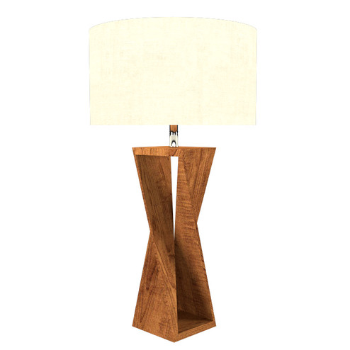 Spin One Light Table Lamp in Imbuia (486|704406)