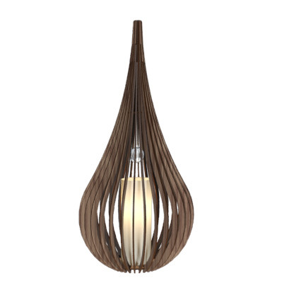 Cappadocia One Light Table Lamp in American Walnut (486|702118)