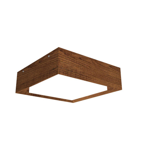 Squares LED Ceiling Mount in Imbuia (486|587LED06)