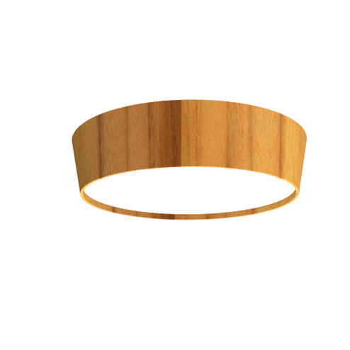 Conical LED Ceiling Mount in Teak (486|585LED12)