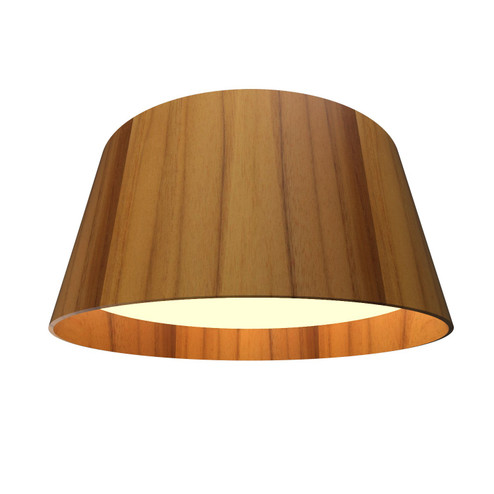 Conical LED Ceiling Mount in Teak (486|5099LED12)