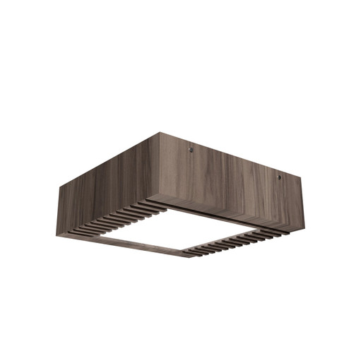 Slatted LED Ceiling Mount in American Walnut (486|506LED18)